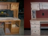 Refinished Furniture Before After - Computer Desk
