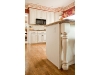 Oak white kitchen with post