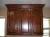 Refinished alder cabinets