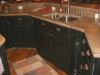 Black American Cherry Antiqued Cabinets