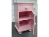 Pink end table
