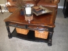 Two-toned large coffee table