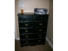 Black antiqued dresser